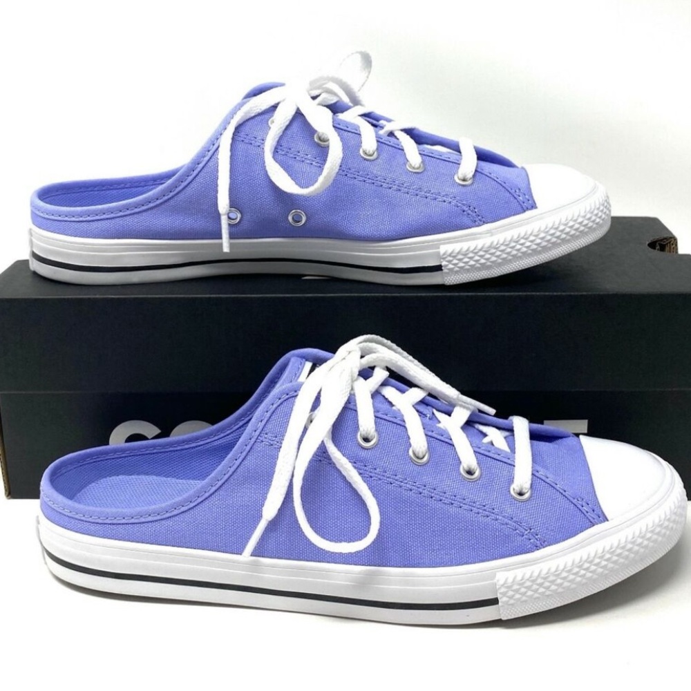 Converse Purple Slip Ons